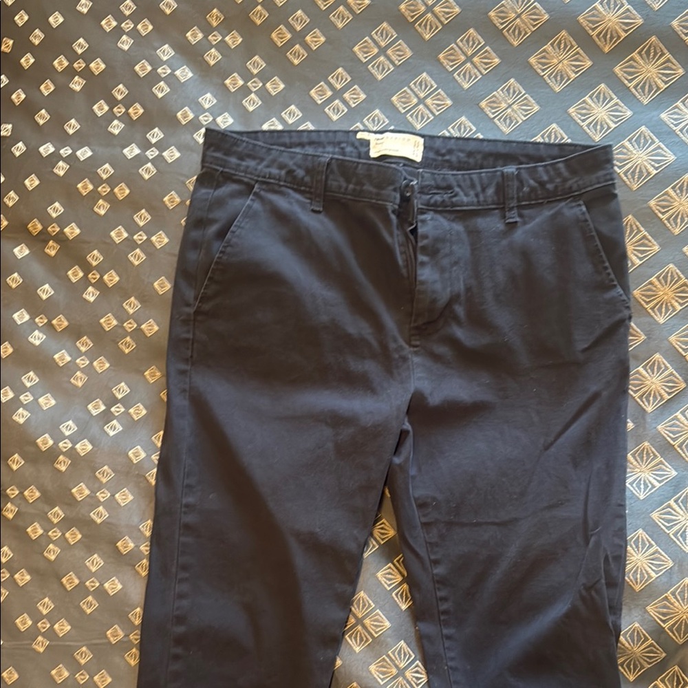 Men's ASOS Design Navy Blue Skinny Fit Pants